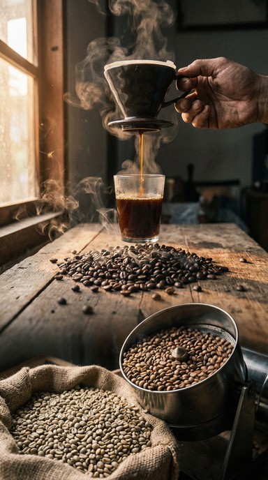 Brew Free Bean To Brew Image - Coffee, Brewing, Beans | Download at StockCake