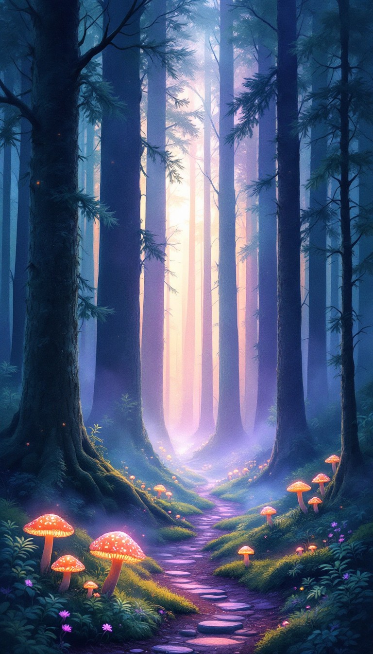 Free Enchanted Forest Pathway Image - Forest, Mystical, Enchanted ...