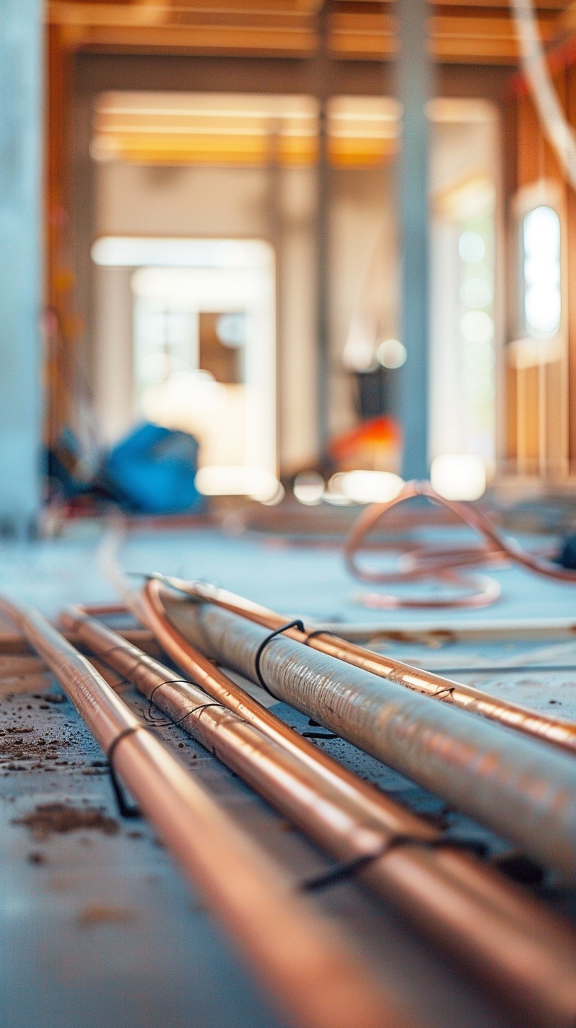 Free Construction Site Pipes Image - Construction, Pipes, Industrial ...