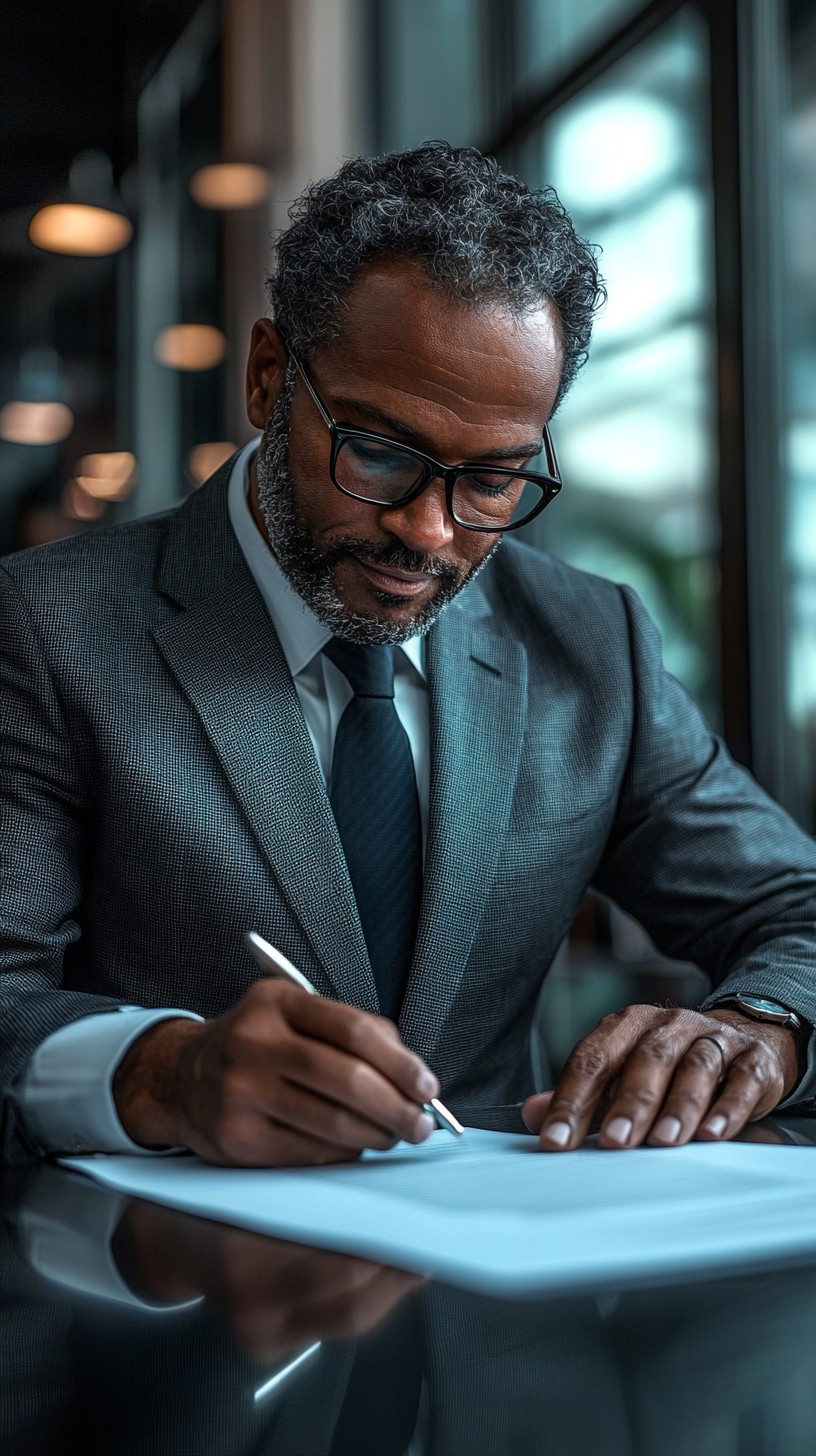 Free Executive signing documents Image - Businessman, Executive ...