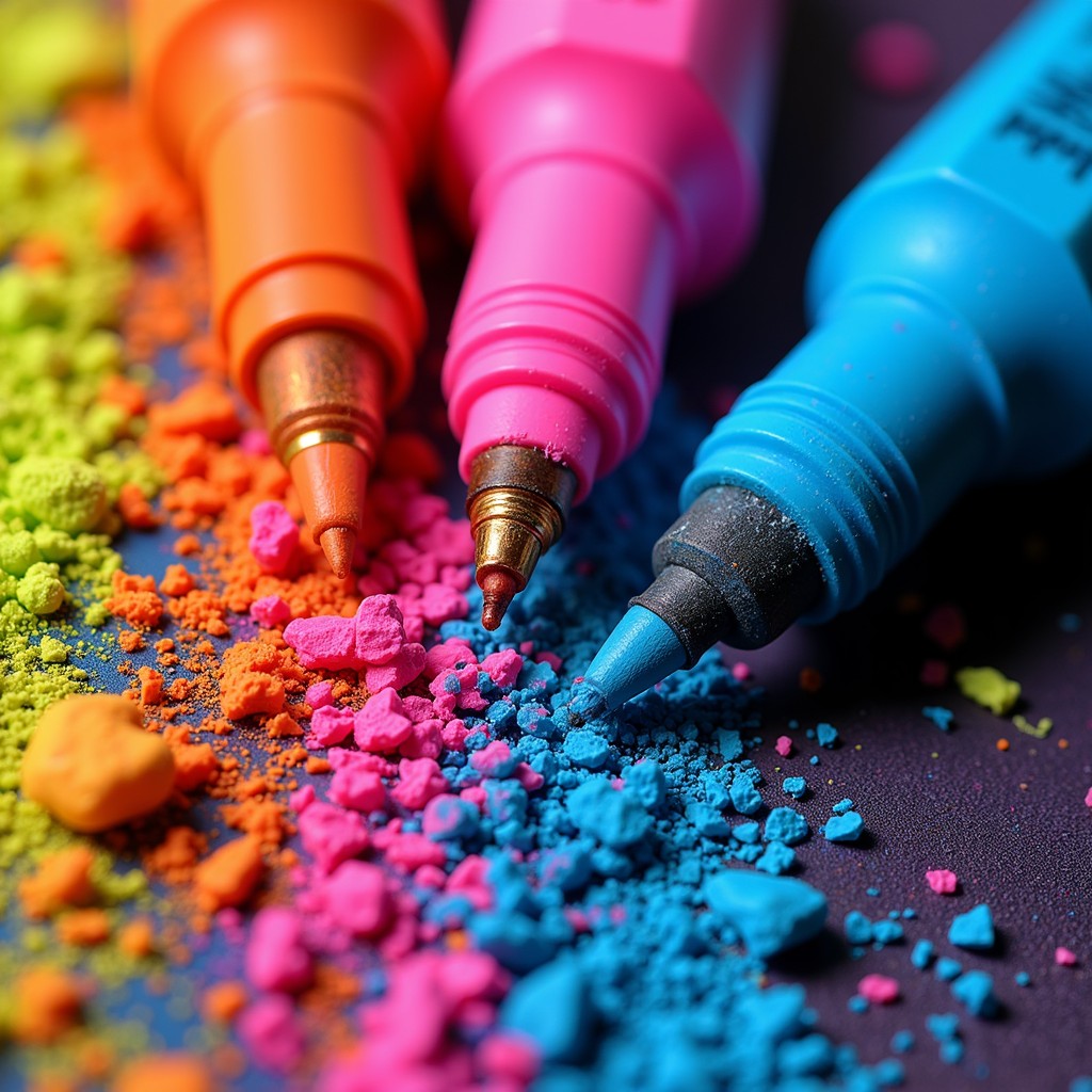 Free Colorful Highlighter Close-up Image - Highlighters, Markers, Macro ...