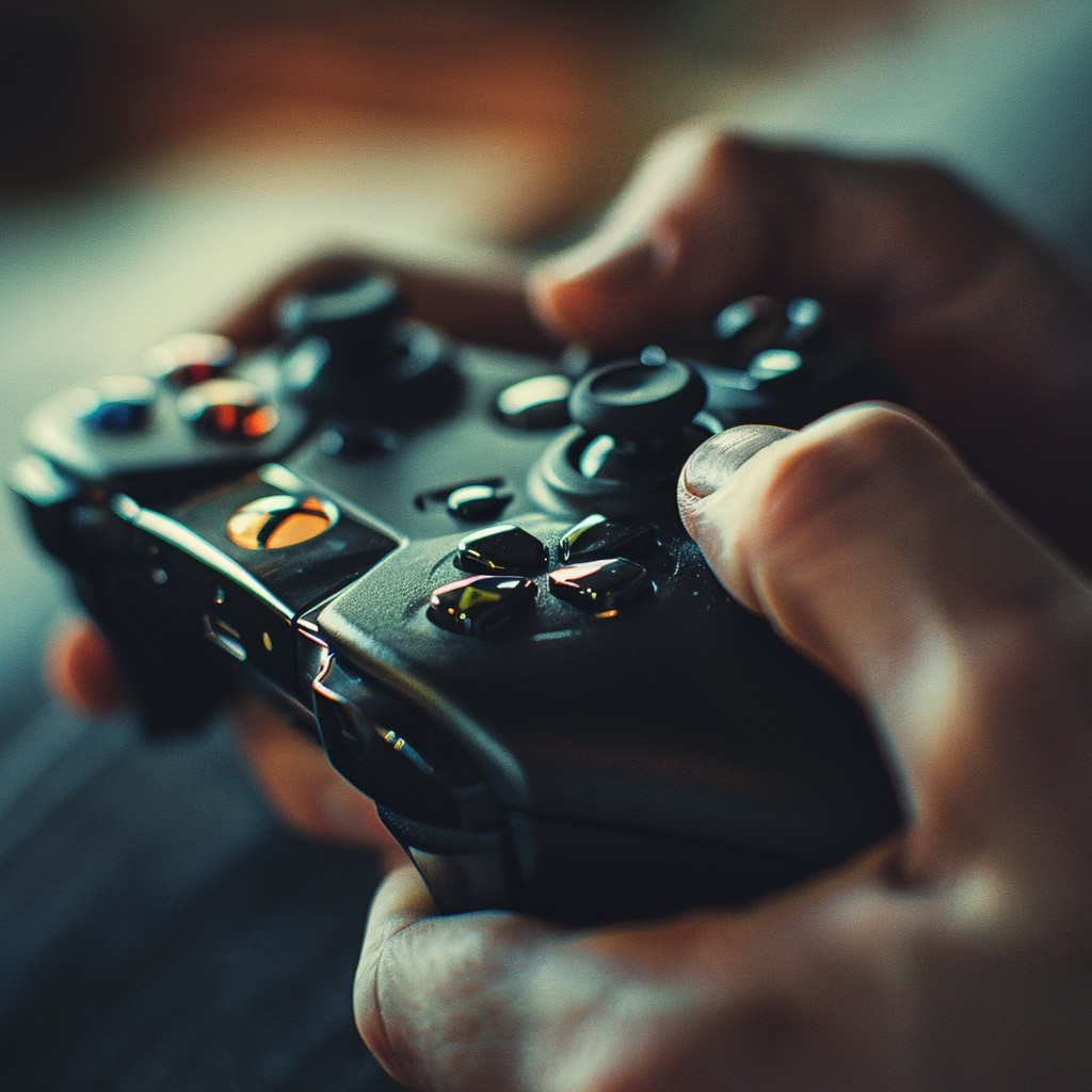 Free Gaming Controller Action Image - Gaming, Controller, Hands ...