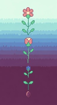 Free Pixel Growth Journey Image - Growth, Pixel, Flower | Download at ...