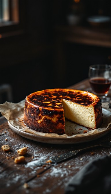 Free Burnt Basque Perfection Image - Cheesecake, Dessert, Spanish ...