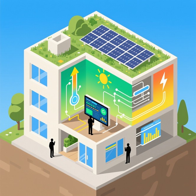 Free Smart Green Architecture Image - Sustainable, Energy, Solar ...