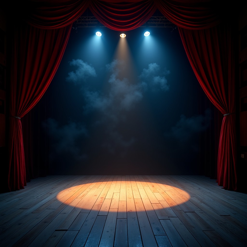 Free Spotlight, Empty Stage Image - Stage, Spotlight, Theater ...