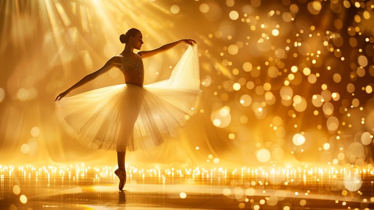 Free Elegant Ballet Pose Image - Ballet, Silhouette, Bokeh | Download ...