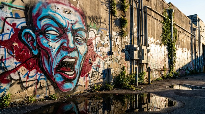 Free Urban Scream Art Image - Graffiti, Mural, Scream | Download at ...
