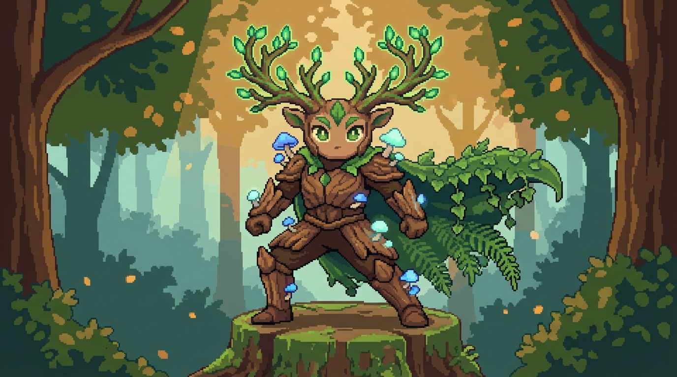 Free Forest Guardian Sprite Image - Fantasy, Guardian, Forest ...