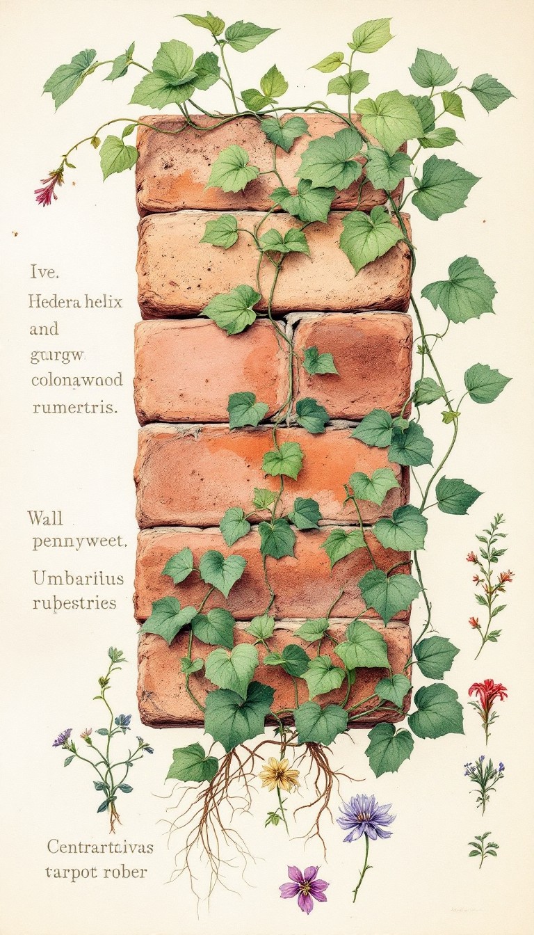 Free Botanical Brick Study Image - Botanical, Illustration, Plants ...