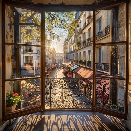 Free Sunlit City View Image - Sunset, Window, Cityscape | Download at ...