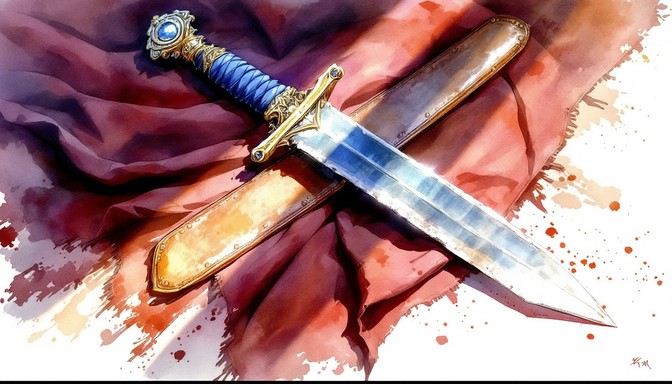 Free Ancient Blade Emerges Image - Sword, Watercolor, Blade | Download ...