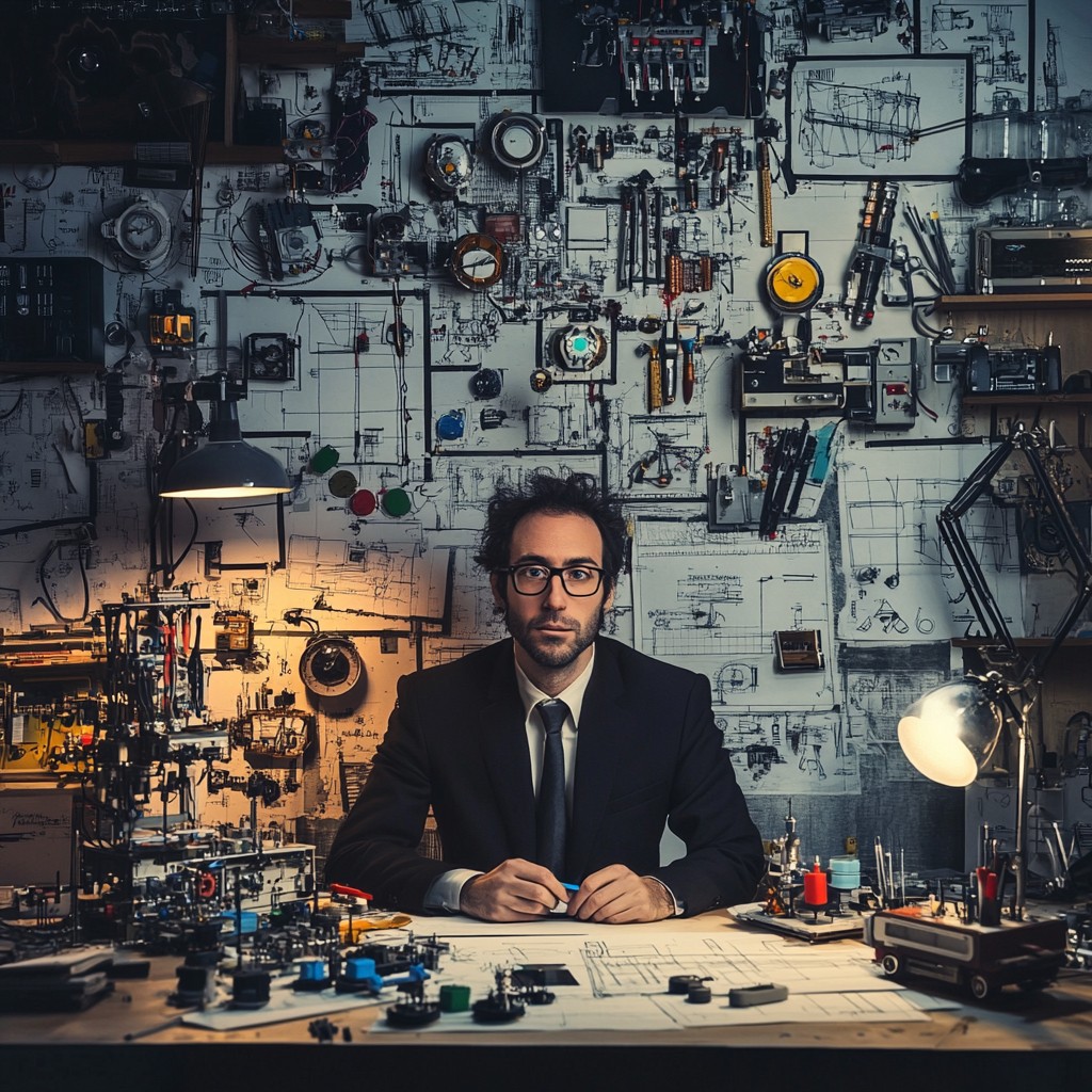 Free Inventor at work Image - Inventor, Workbench, Electronics ...