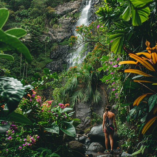 Free Tropical Waterfall Escape Image | Download at StockCake