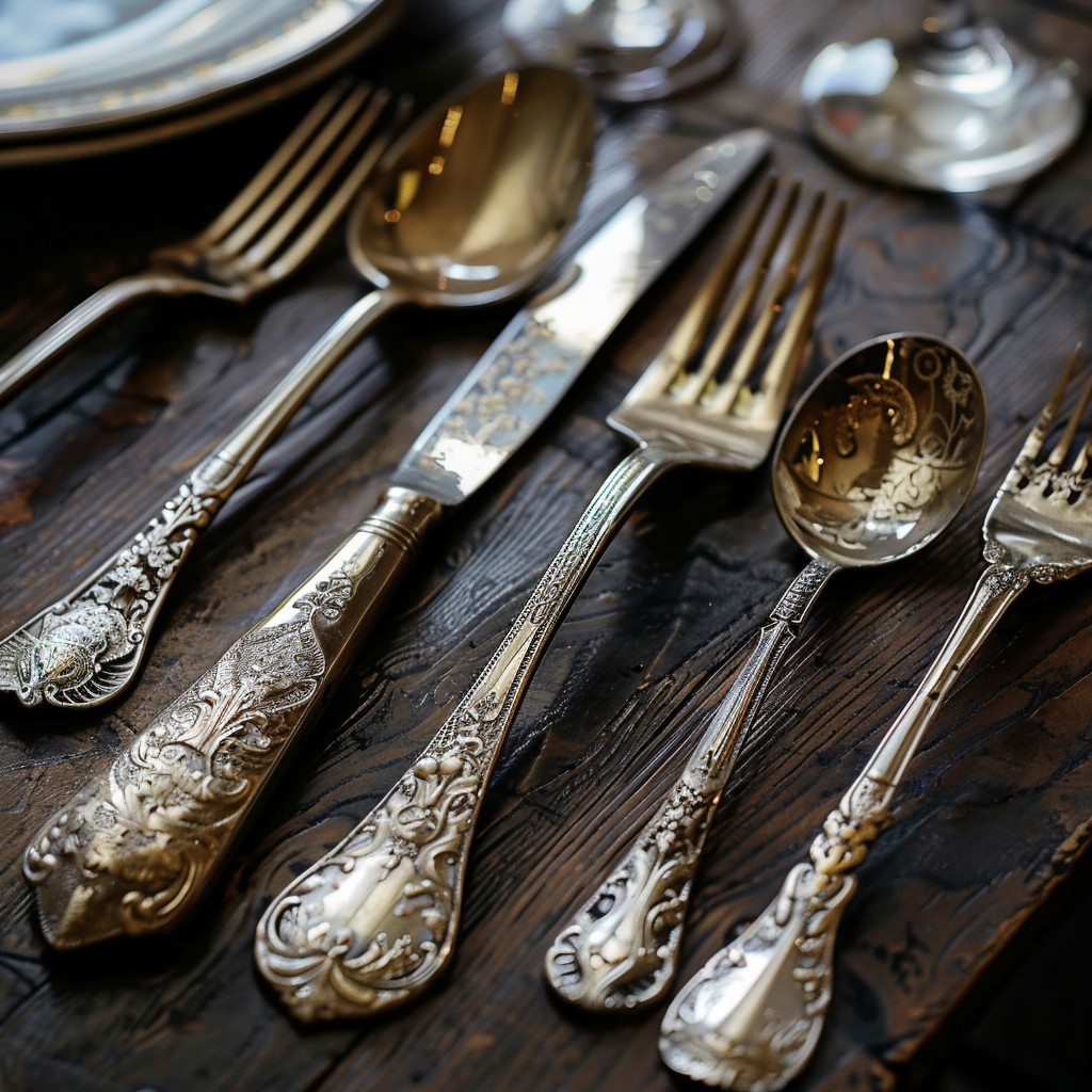 Free Elegant Silverware Set Image - Silverware, Antique, Cutlery ...
