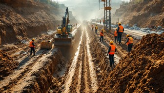 Free Construction Site Progress Image - Construction, Excavator, Safety ...