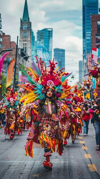 Visual Parade Free Vibrant Carnival Parade Image - Carnival, Parade, Colorful ...