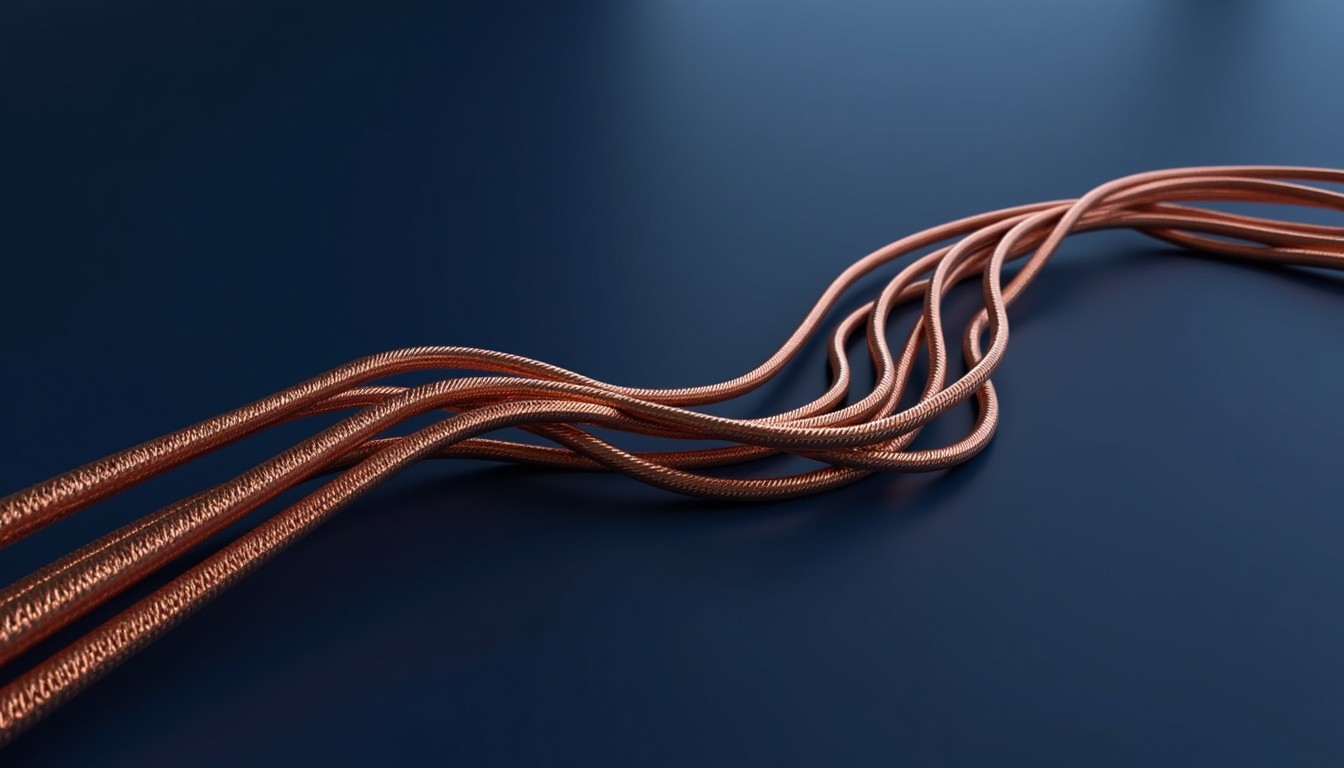 Free Flowing Copper Waves Image - Copper, Wires, Flowing | Download at ...