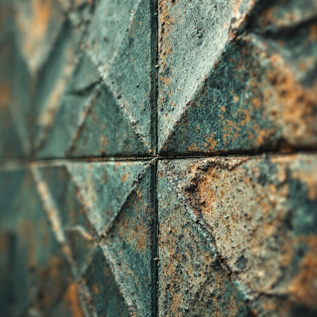 Free Weathered Copper Pattern Image - Copper, Geometric, Weathered ...