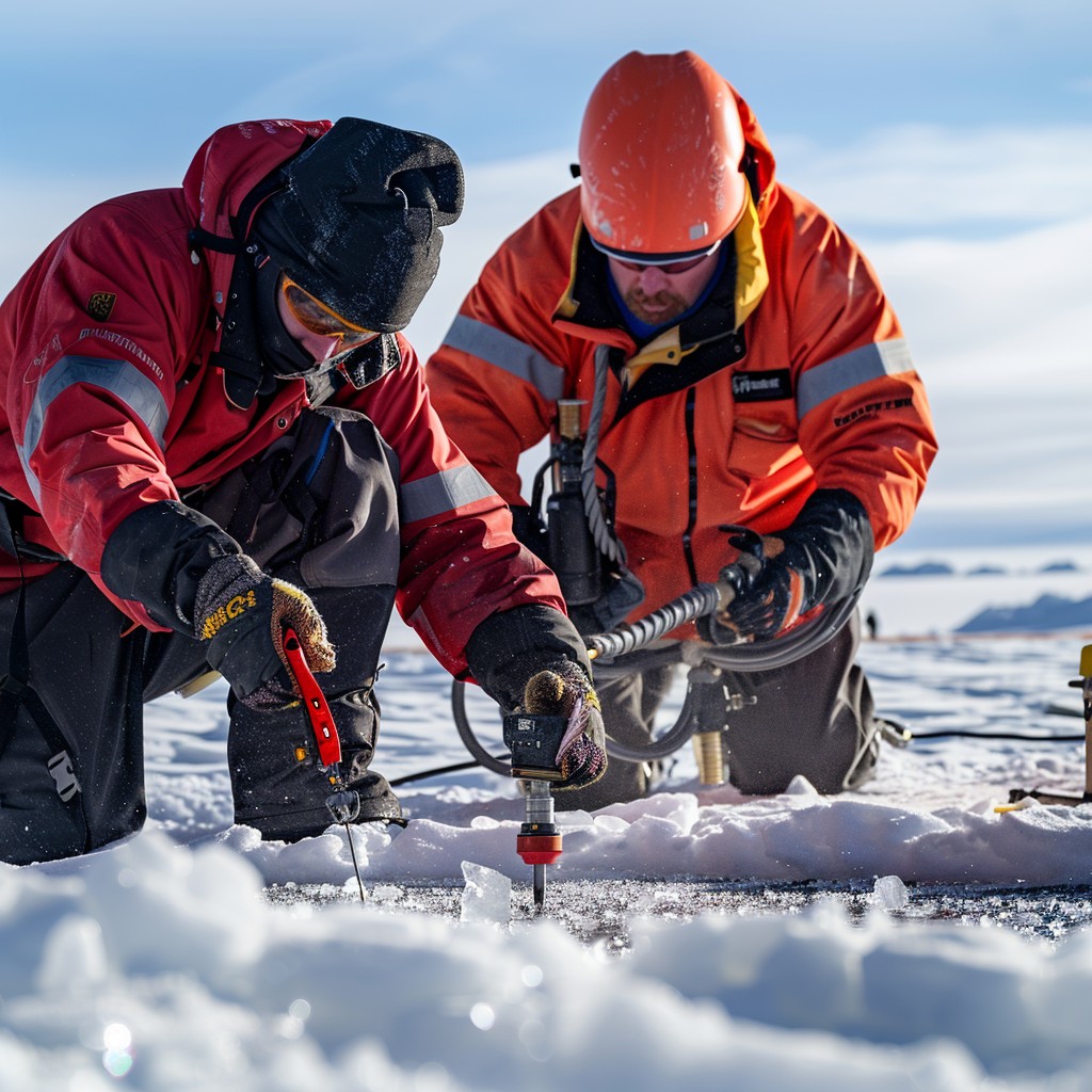 Ice Boring Free Ice Core Drilling Image - Ice, Drilling, Researchers | Download at ...
