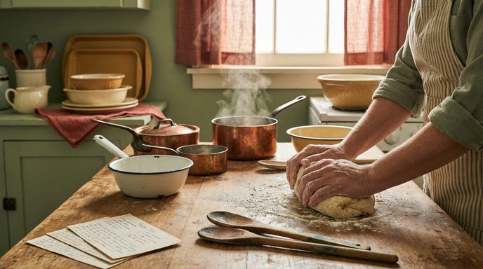Free Homemade Bread Making Photo - Kitchen, Baking, Cooking | Download ...
