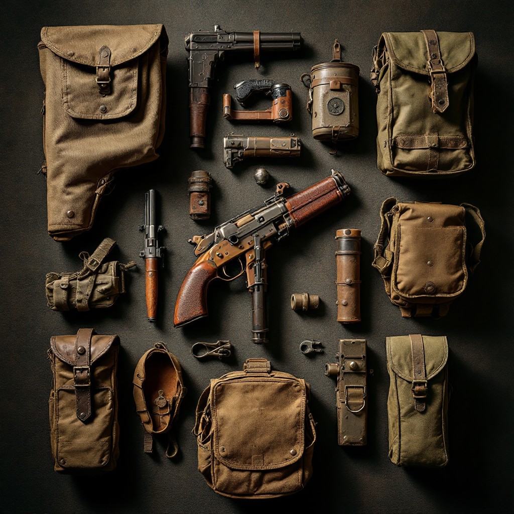 Free Vintage Military Collection Image - Tactical, Vintage, Military ...
