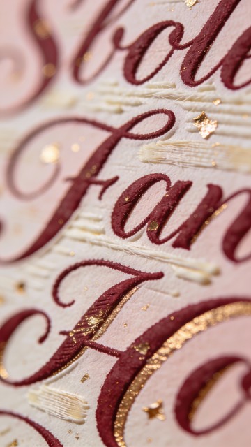Glazed Lettering Free Gilded Letter Artistry Image - Calligraphy, Lettering, Embossed ...