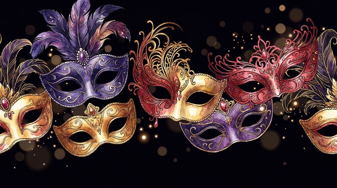Free Mysterious Masquerade Elegance Image - Masquerade, Masks, Venetian ...