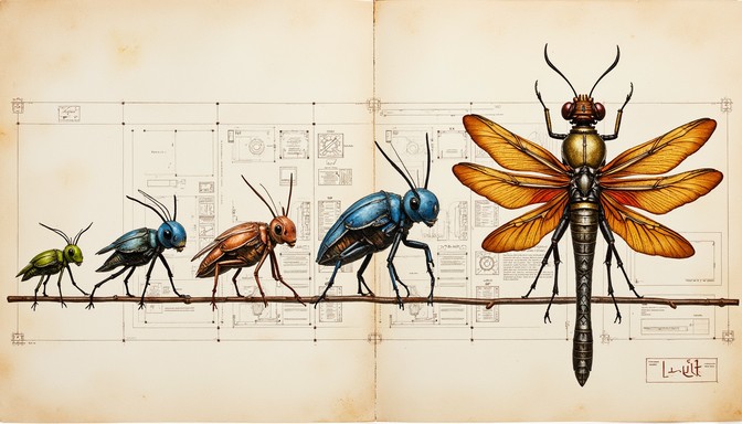 Free Entomological Evolution Illustrated Photo - Entomology, Insects ...