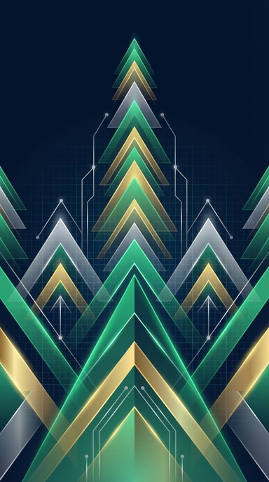 Free Ascending Geometric Gradient Image - Geometric, Chevron, Gradient ...