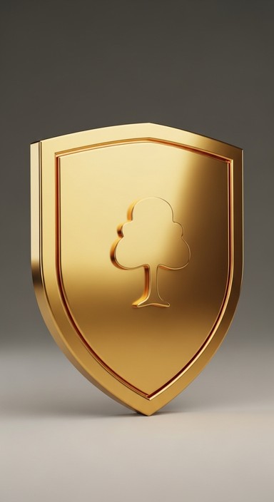 Free Noble Golden Shield Image - Shield, Golden, Minimal | Download at ...