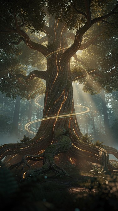 Free Enchanted Sacred Tree Image - Tree, Fantasy, Mystical | Download ...