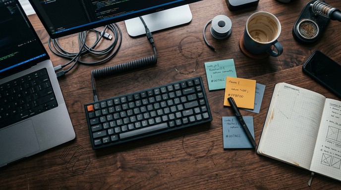 Free Developer Workspace Setup Image - Workspace, Developer, Desk ...