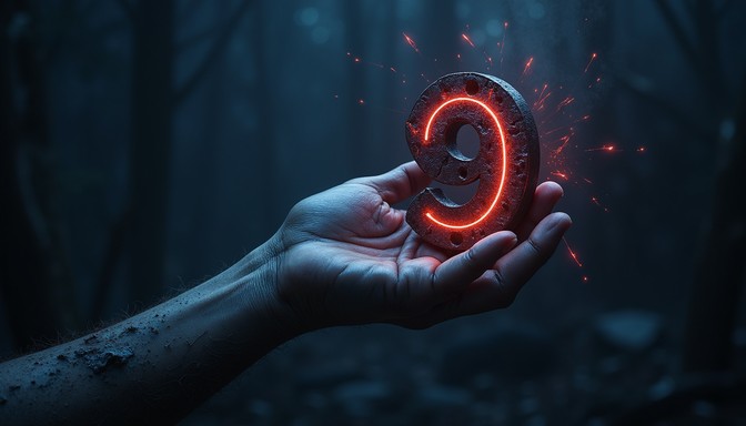Free Forbidden Glowing Number Image - Hand, Skeletal, Number | Download ...