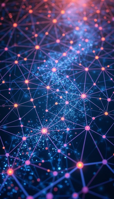 Free Illuminated Knowledge Network Image - Network, Connections ...