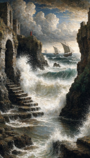 Free Ocean's Eternal Power Image - Ocean, Waves, Cliffs | Download at ...