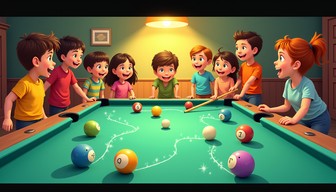 Free Pool Table Fun Image - Billiards, Pool, Children | Download at ...
