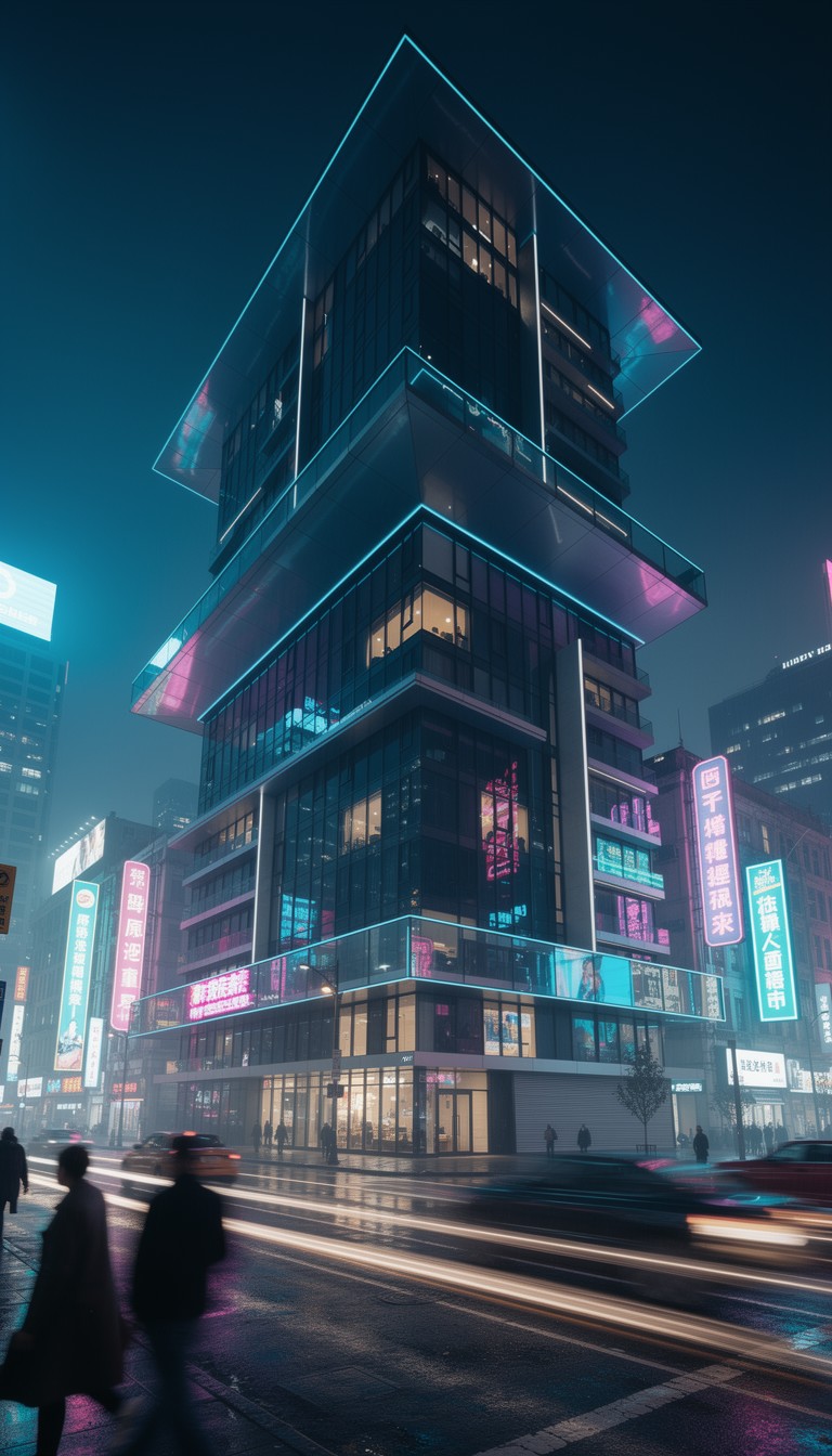 Free Neon Urban Architecture Image - Architecture, Urban, Modern ...