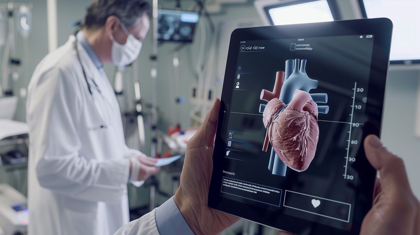 Free Digital Heart Model Photo - Doctor, Tablet, Heart | Download at ...