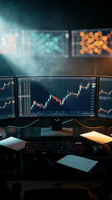 Trading Workspace Free Trading Workspace Setup Image - Trading, Workspace, Monitors ...