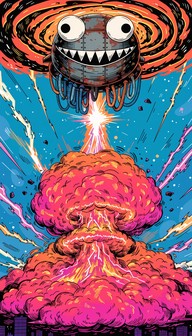 Free Explosive Cartoon Chaos Image - Illustration, Cartoon, Explosion ...