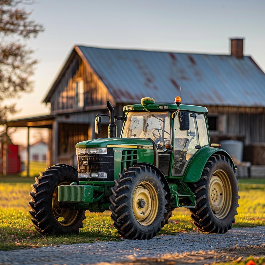 Rustic Tractor Hub Free Rustic Farm Tractor Image - Tractor, Farm, Sunset | Download at ...