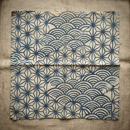 Free Vintage Indigo Fabric Image - Japanese, Textile, Pattern ...