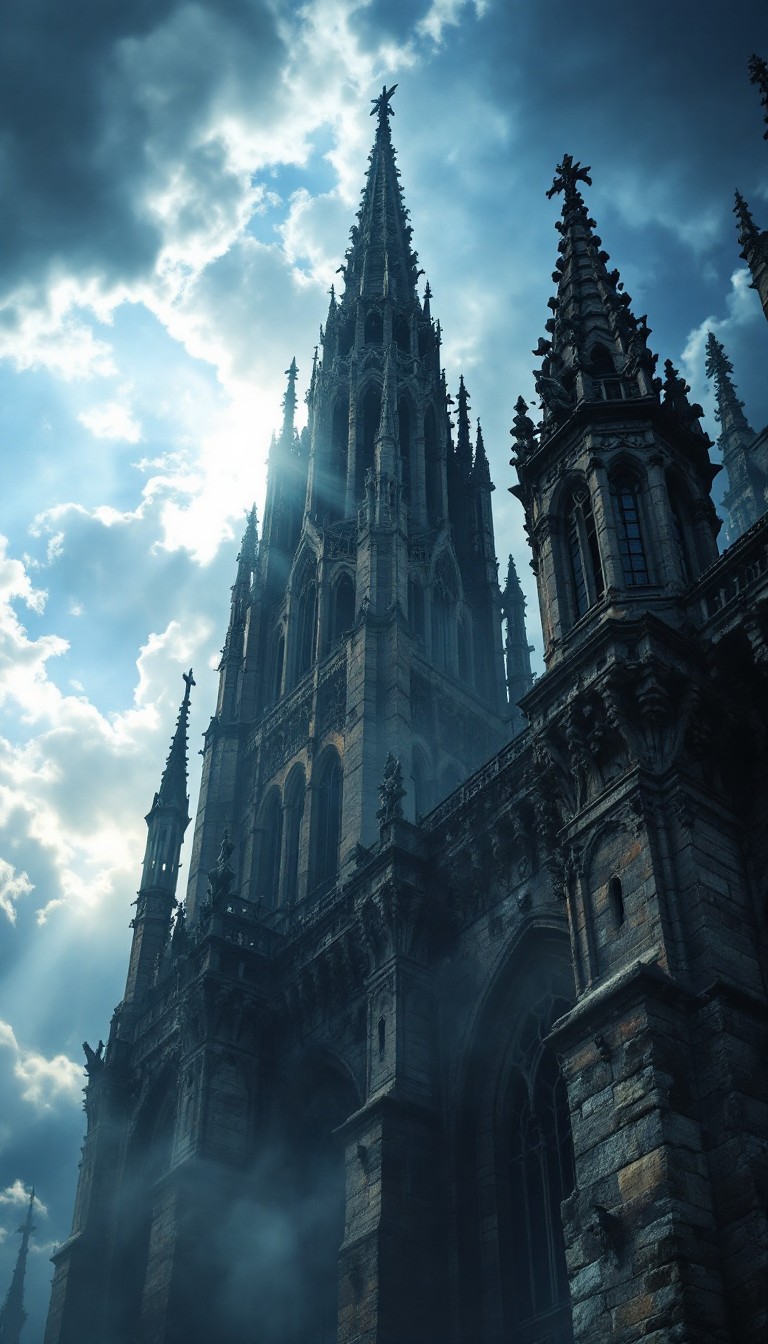 Free Gothic Spires Rising Image - Gothic, Cathedral, Spires | Download ...