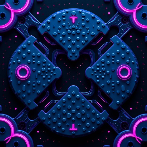 Free Neon Controller Art Image | Download at StockCake