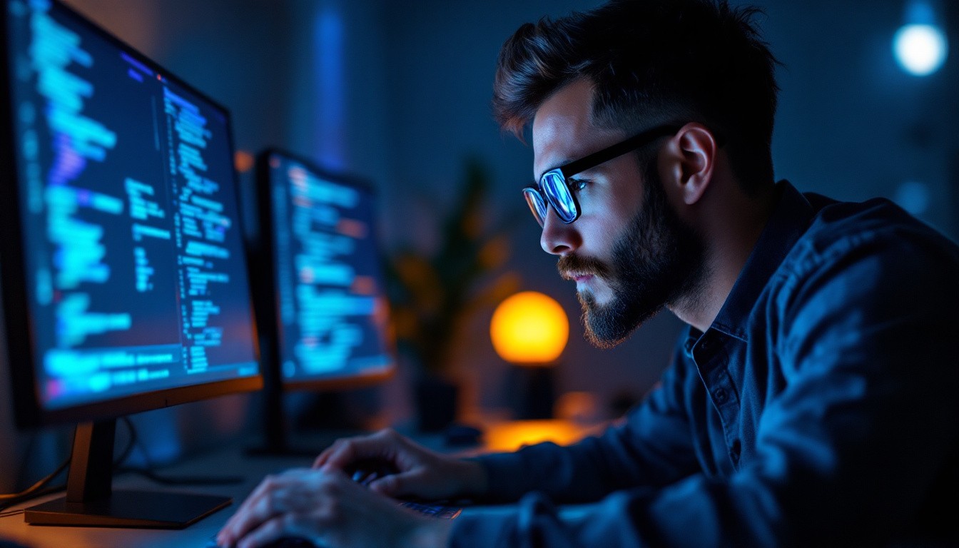 Free Programmer coding late Image - Programmer, Coding, Technology ...