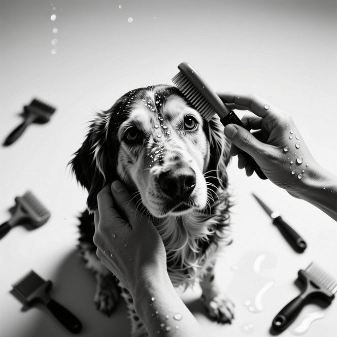 Free Gentle Pet Grooming Image - Dog, Grooming, Pet | Download at StockCake