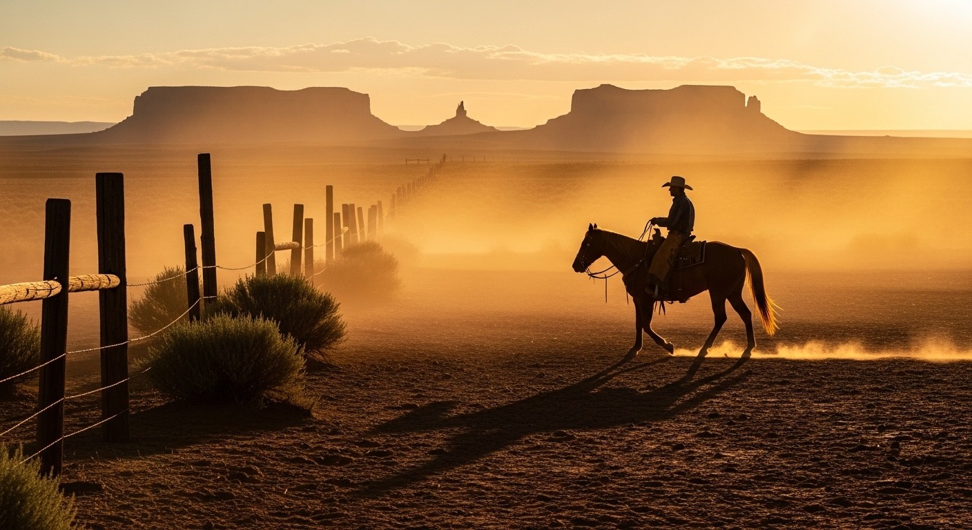 Free Lone Western Rider Photo - Cowboy, Horse, Desert | Download at ...