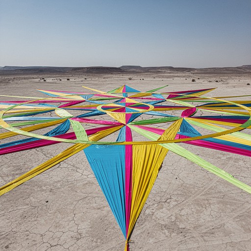 Free Desert Rainbow Explosion Image - Desert, Installation, Geometric ...
