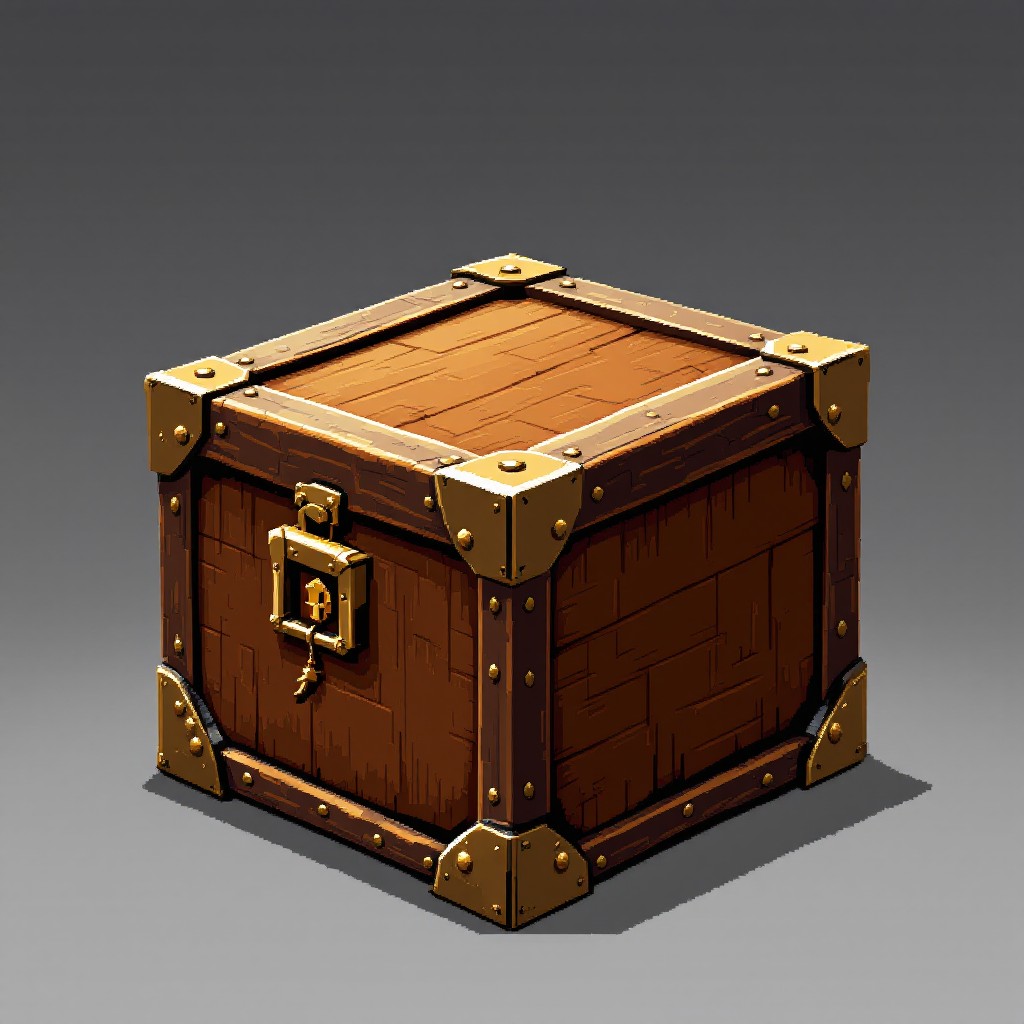 Free Pixelated Treasure Chest Image - Pixel, Chest, Treasure | Download ...
